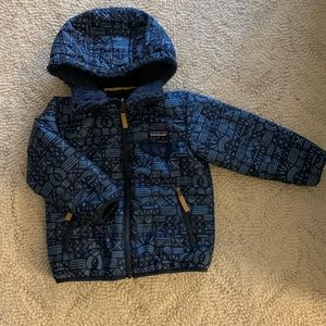 Patagonia 3T Boys Tribal Reversible Coat